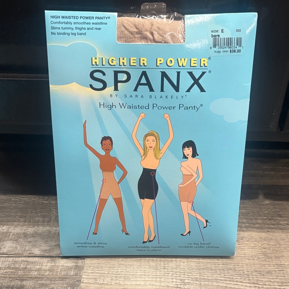 SPANX Higher Power High Waisted Panty in Nude